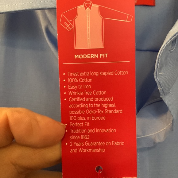 NWT Eterna mens shirt - Picture 6 of 6